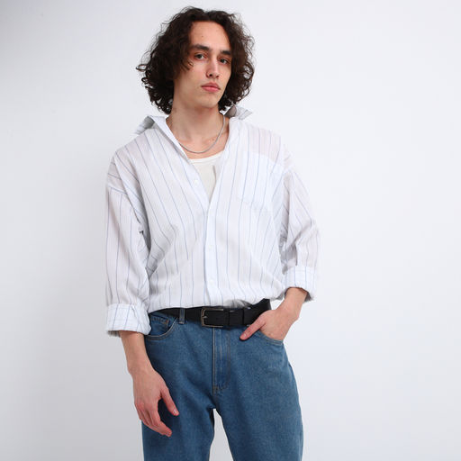 Ремень мужской Великан, ширина 4 см, винт, пряжка металл, цвет чёрный - Simaland фото 4