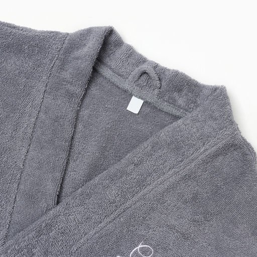 Халат махровый мужской «Этель. Самый лучший», размер 56-58, серый