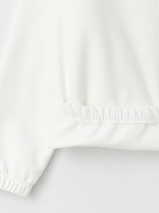 Bisiklet Yaka Bask?l? Uzun Kollu K?z ?ocuk Sweatshirt ve E?ofman Alt? - Waikiki фото 3