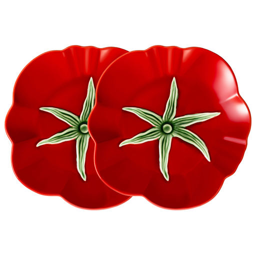 НАБОР ТАРЕЛОК ОБЕДЕННЫХ LEFARD TOMATO 26,5Х26 СМ/2 ШТ