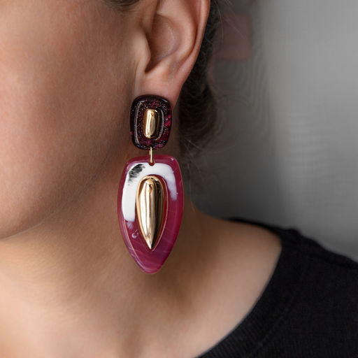 Серьги Арт. 3V-8393-Y - MyGemma фото 2