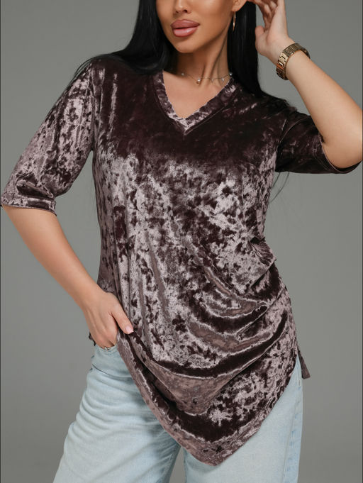 Мия футболка женская (пудра)