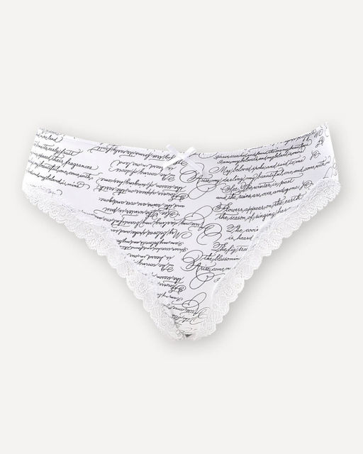 Хлопковые трусы-шорты с принтом - Deseo фото 2