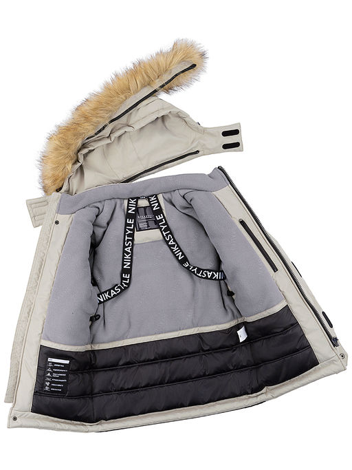 КУРТКА 4з3524 орех - Nikastyle фото 16