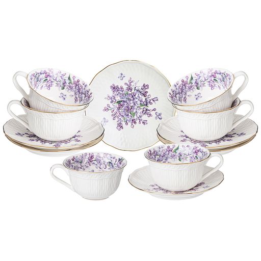 ЧАЙНЫЙ НАБОР LEFARD LILAC НА 6 ПЕР. 12 ПР. 250 МЛ