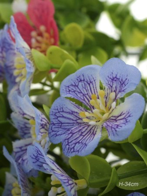 Цветок искусственный 34 см 5 веток / 254-10 /уп 2/200/600/ - ГалеонТрейд фото 2