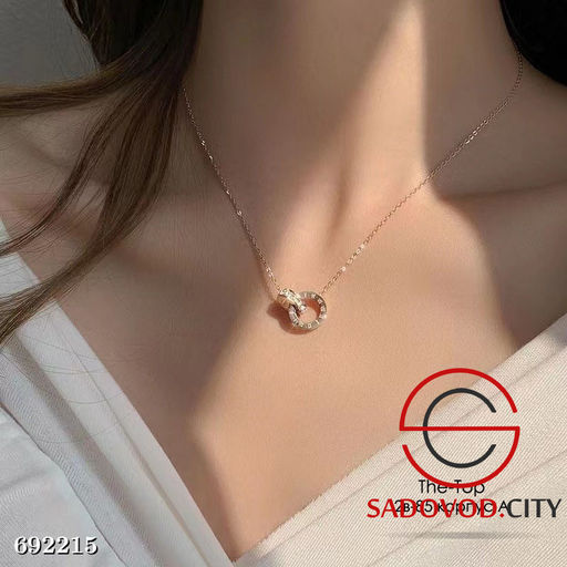 Цепочка с двумя колечками под картье - Bruno фото 5