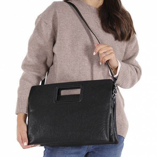 Сумка 8040Q black Polina&Eiterou