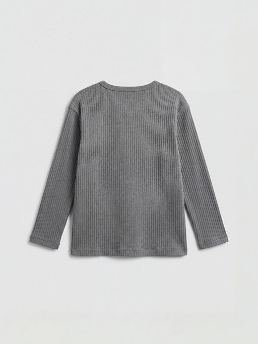 Bisiklet Yaka Fitilli Erkek Bebek Ti??rt