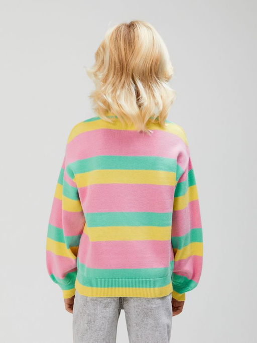 ACOOLA / Джемпер детский для девочек Aster полоска  фото 4