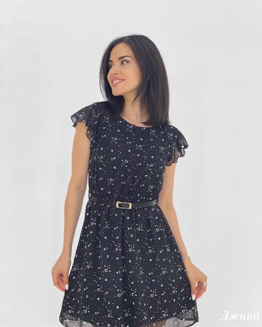 Платье Джина (белый) - Nadi bordo фото 2