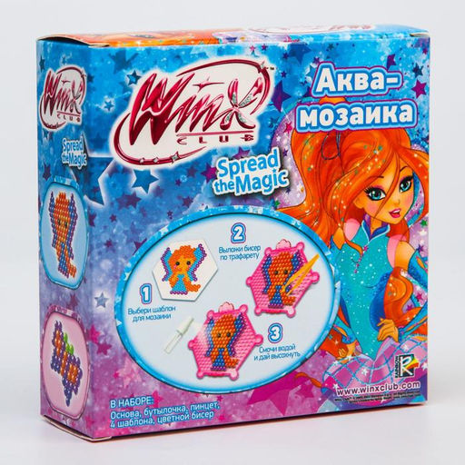 Аквамозаика «Волшебницы WINX», фея ВИНКС, Блум, с бантиком