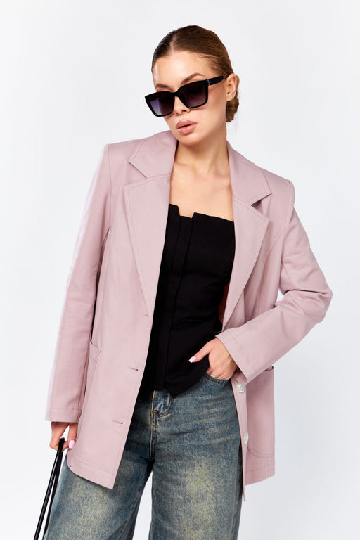 Жакет DOGGI 0196 пудра  фото 5