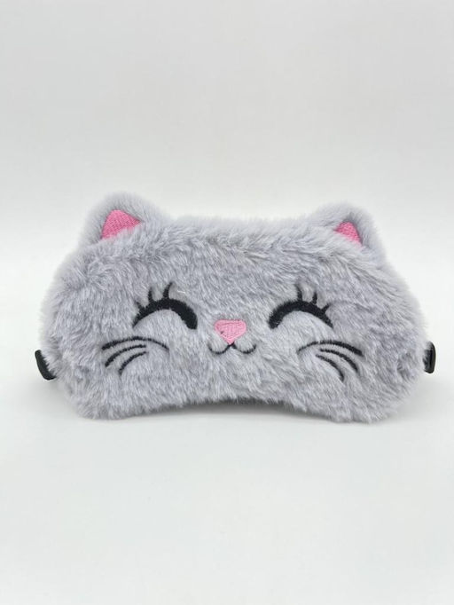 Маска для сна "Happy cat", gray