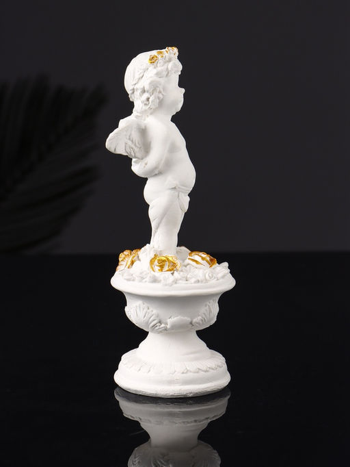 Набор: фигурка Ангел и сердце, подставка для мелочей, 12?20?10 см