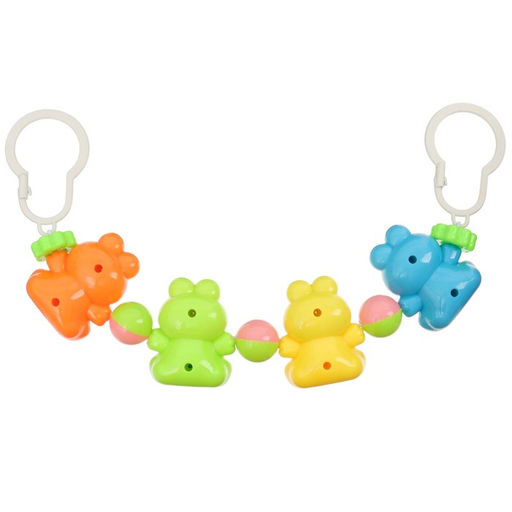 Растяжка на коляску/кроватку Крошка Я «Лягушата», 4 игрушки, МИКС