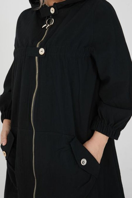 Плащ Luxury Moda 1050 черный