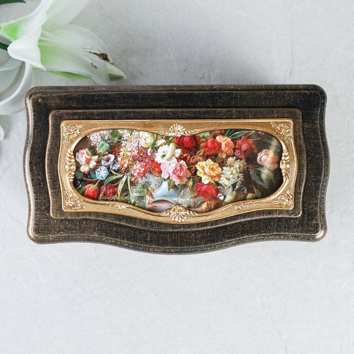 Шкатулка музыкальная 22х11х8 / 63313B /уп 24/пластик - Галеонтрейд фото 11