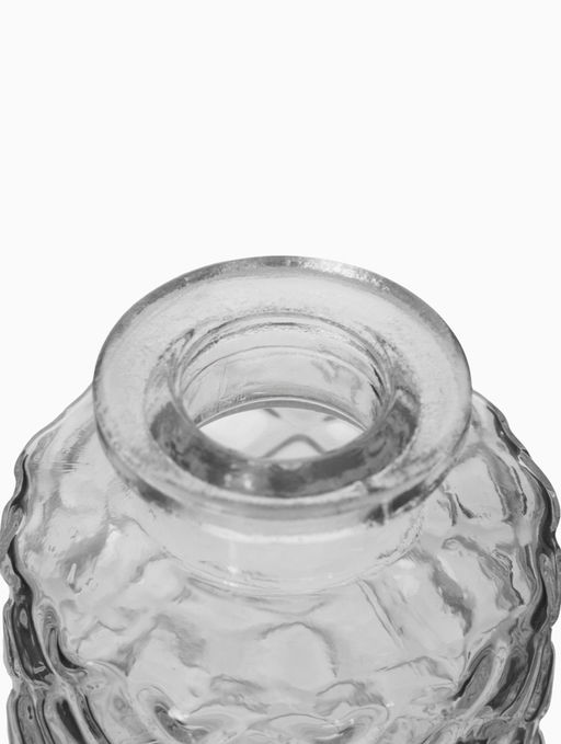 Ваза «Миниатюра», h=8-13 см, набор 12 шт., стекло, прозрачная