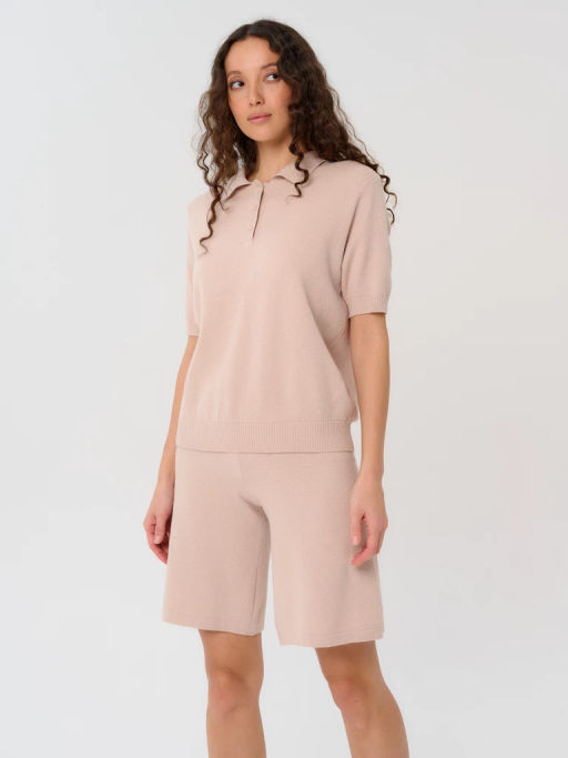 Шорты женские ZZ-11002 beige - Eleganzza фото 2