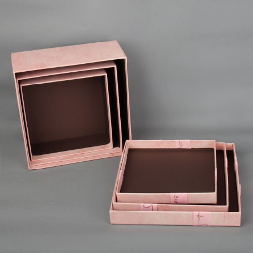 Коробка подарочная 3 штуки / 3403-1008 /уп 36/ - Галеонтрейд фото 4