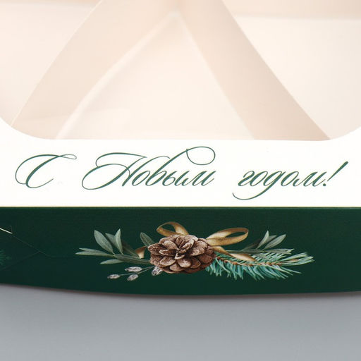 Цена за 5 шт. Коробка складная «С Новым годом!», 20×23×4 см