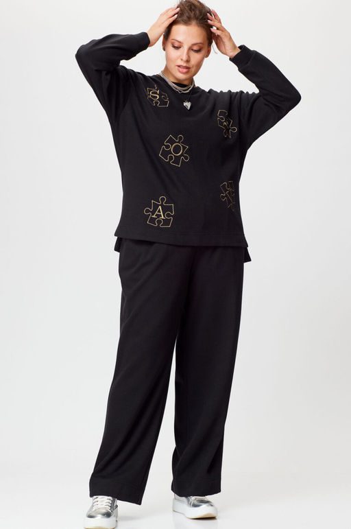 Платье SOVA 11216S-Р темно-синий - Mira fashion фото 421