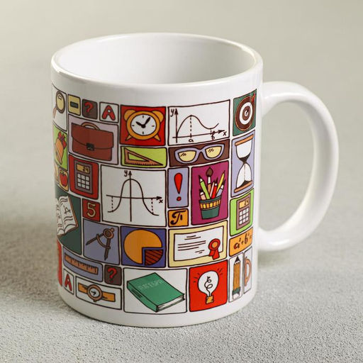 Кружка чайная керамическая «Лучший учитель», 320 мл