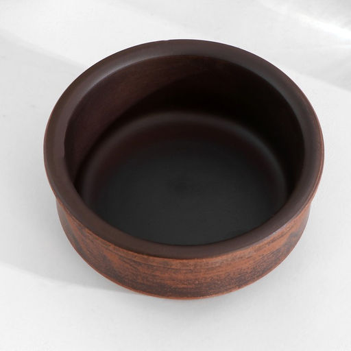 Кокотница для жюльена «Гладь», 100 мл, 8×3.5 см, красная глина