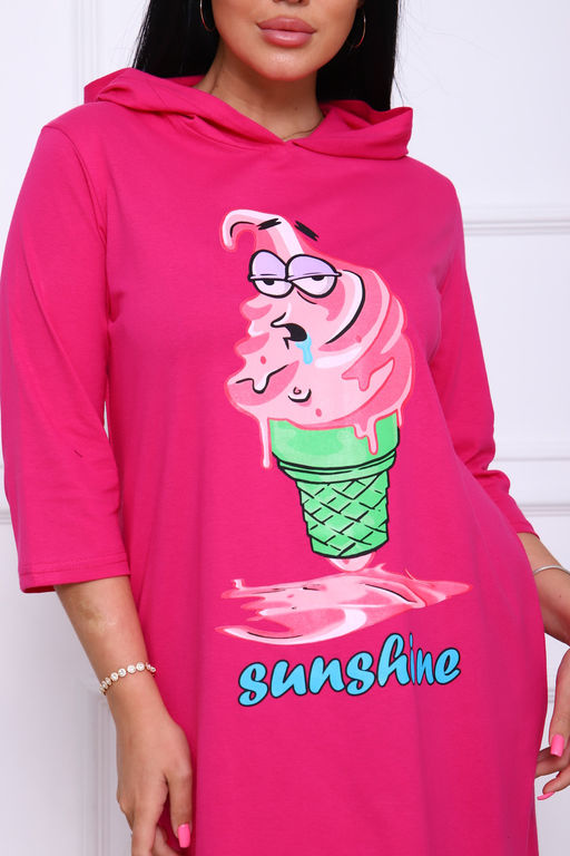 Туника с капюшоном 3320-0001-К-ОН