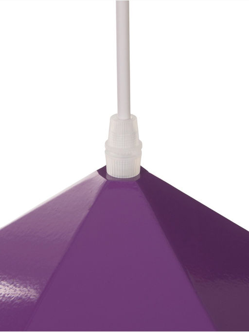 Светильник Edward, 1×40 Вт, Е27, 25×21.5×18 см, фиолетовый