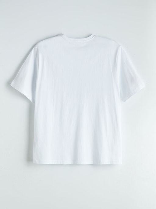 Bisiklet Yaka K?sa Kollu Penye Erkek Ti??rt