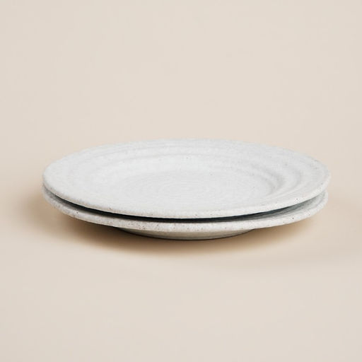 Тарелки SL Home Арена Бланка, d=20 см, набор 2 шт., керамика, белые