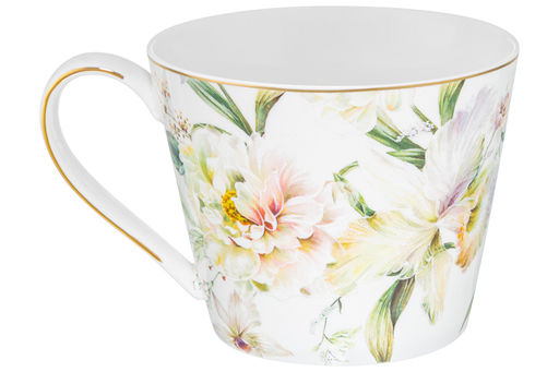 Кружка 420 мл 13,5*10,5*8,5 см Корнелия NEW BONE CHINA, фарфор - Elan gallery фото 4
