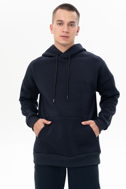 очень теплая толстовка худи Футер 3-х нитка НАЧЕС - Solo mio фото 3