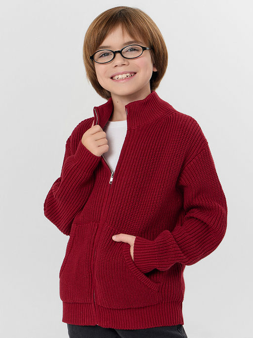 Джемпер для мальчиков красный - Mark formelle фото 7