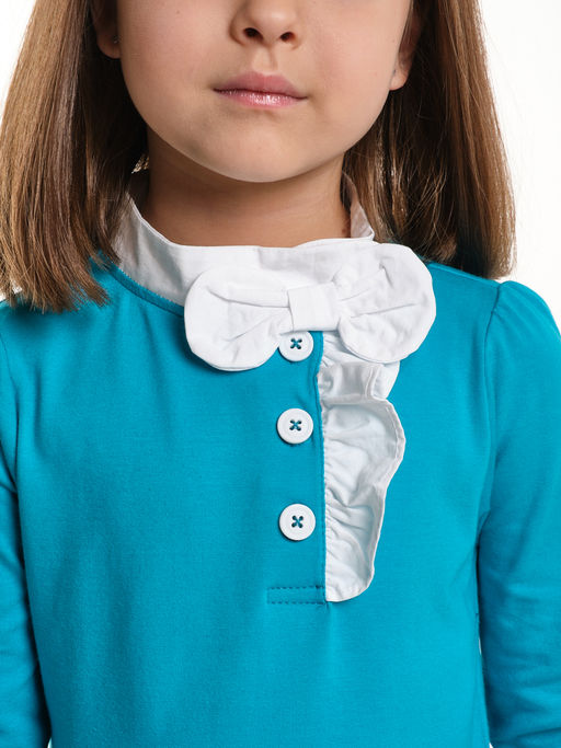 Футболка (лонгслив) UD 1226 бирюза - Mini maxi фото 5