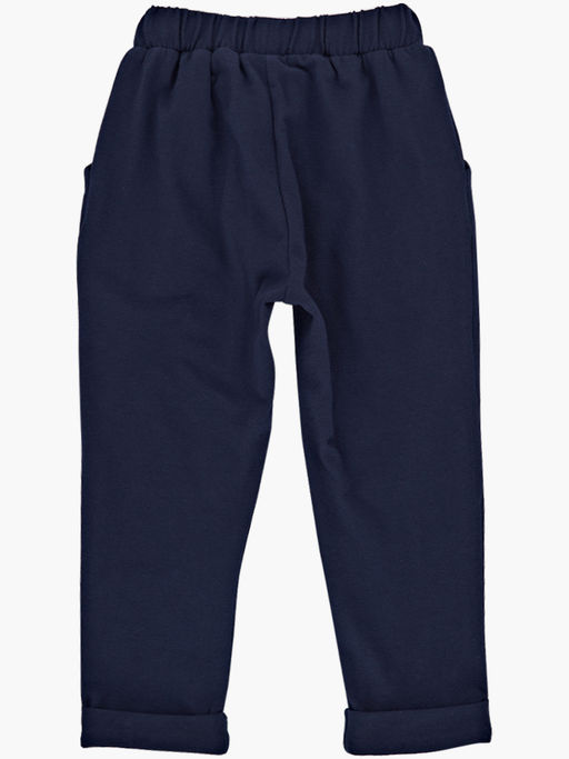 Брюки для девочки UD 3401 синий - Mini maxi фото 4