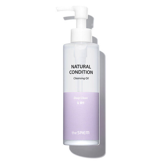 Масло гидрофильное для глубокого очищения (для жирной кожи) THE SAEM Natural Condition Cleansing Oil Deep Clean, 180ml