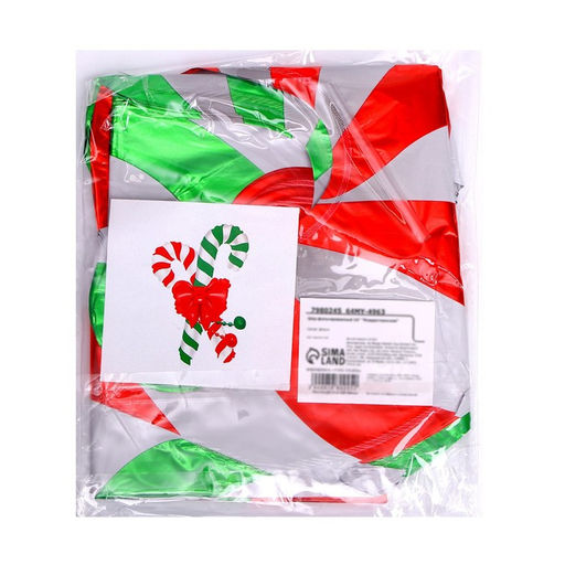 Воздушный шар фольгированный 24" «Рождественский»