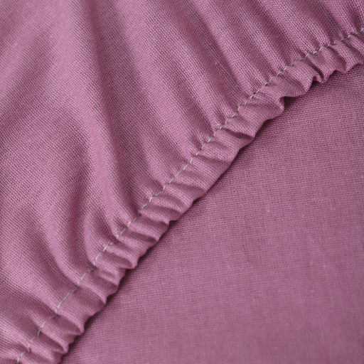 Простыня на резинке Атра 180х200х20, цвет клюква в сахаре бязь 120г/м, хлопок  фото 4