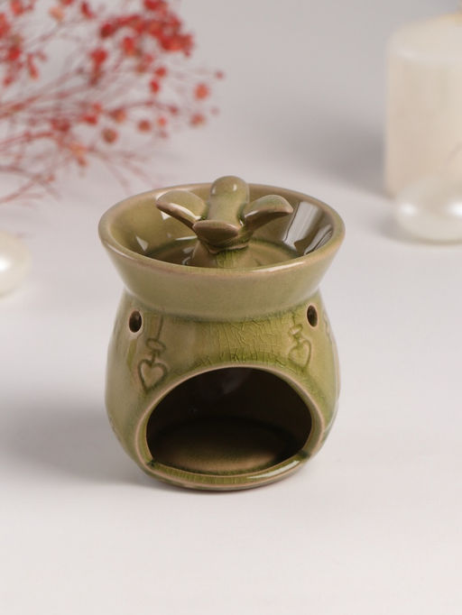 Аромалампа для эфирных масел Птички на ветке, керамика, 7.5?7.5?9.8 см - Simaland фото 4