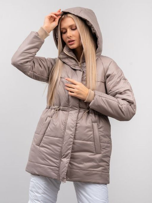 Костюм зимний, горнолыжный Арктика какао-белый - Yollochka фото 9