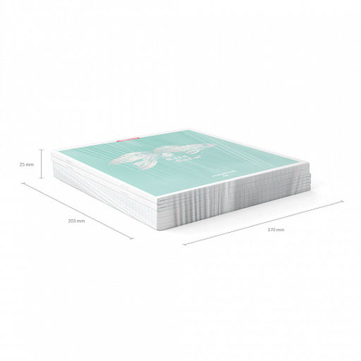 Цена за 5 шт. Тетрадь общая ученическая ErichKrause Рыбки, 48 листов, клетка, голография_MIX-PACK  фото 11