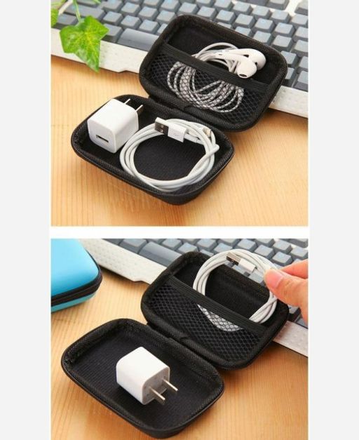 Футляр прямоугольный для хранения зарядки и наушников 9046275 - Yiwu youda import & export co фото 4