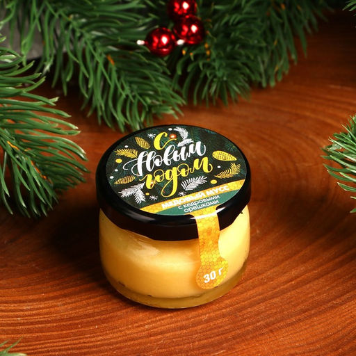 Крем-мёд С Новым годом, вкус: кедровый орех, 30 г