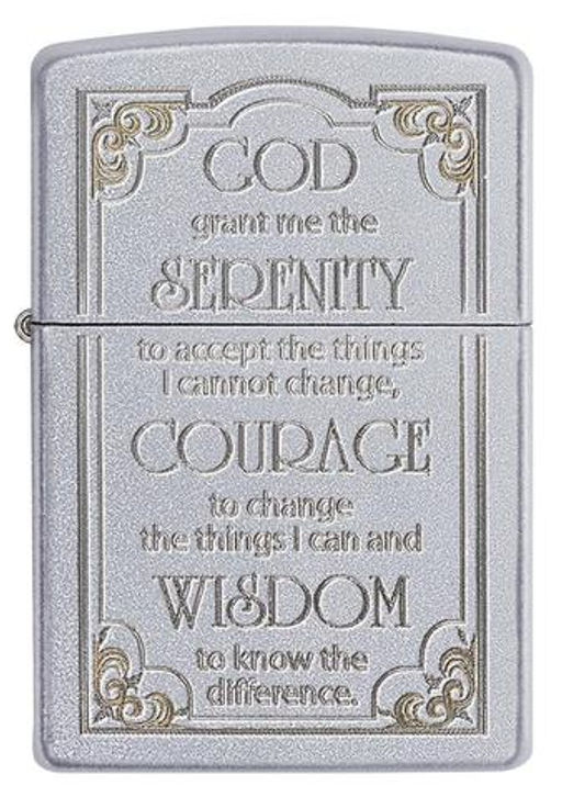 Зажигалка ZIPPO Молитва о безмятежности | Serenity Prayer 28458  фото 2