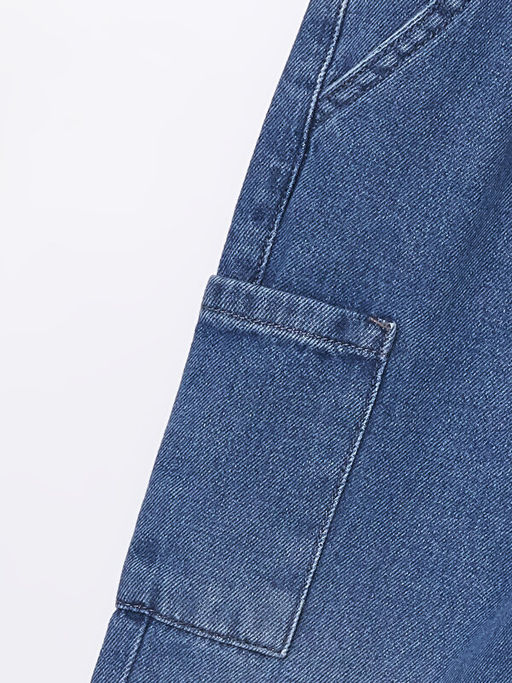 Beli Lastikli Basic Erkek Bebek Jean Pantolon - Waikiki фото 2