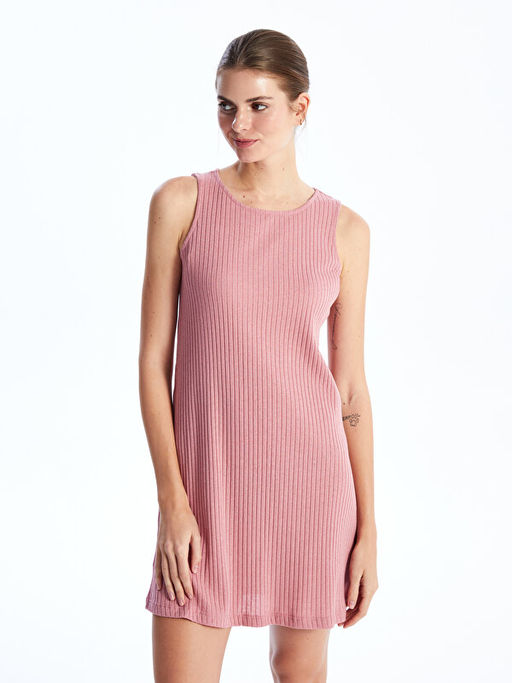 Kad?n Bisiklet Yaka D?z Gecelik