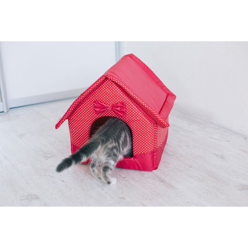 Домик Нежность, 34 х 32 х 37 см, розовый - Пижон фото 10